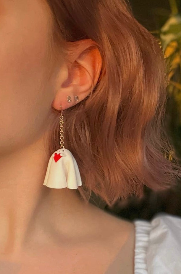 Ghosties In Love Earrings