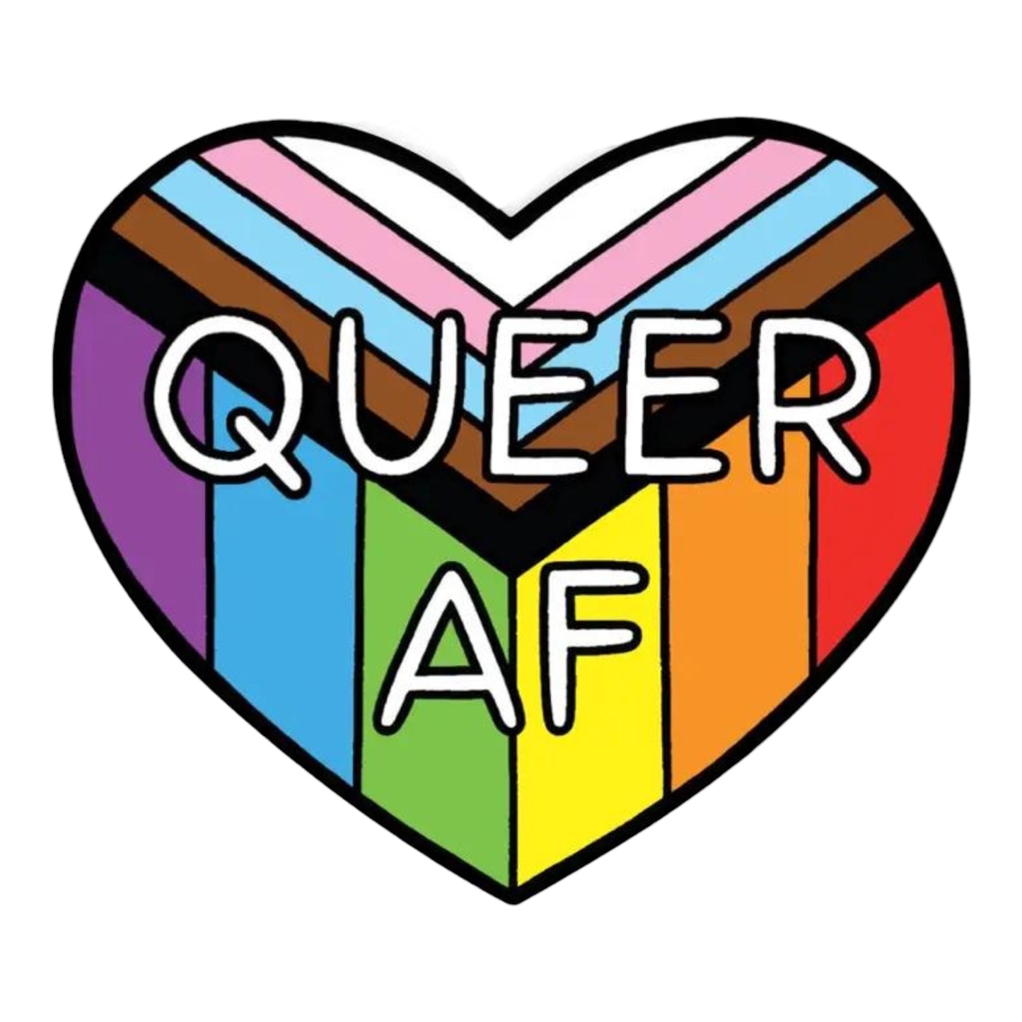 Queer AF Vinyl Sticker