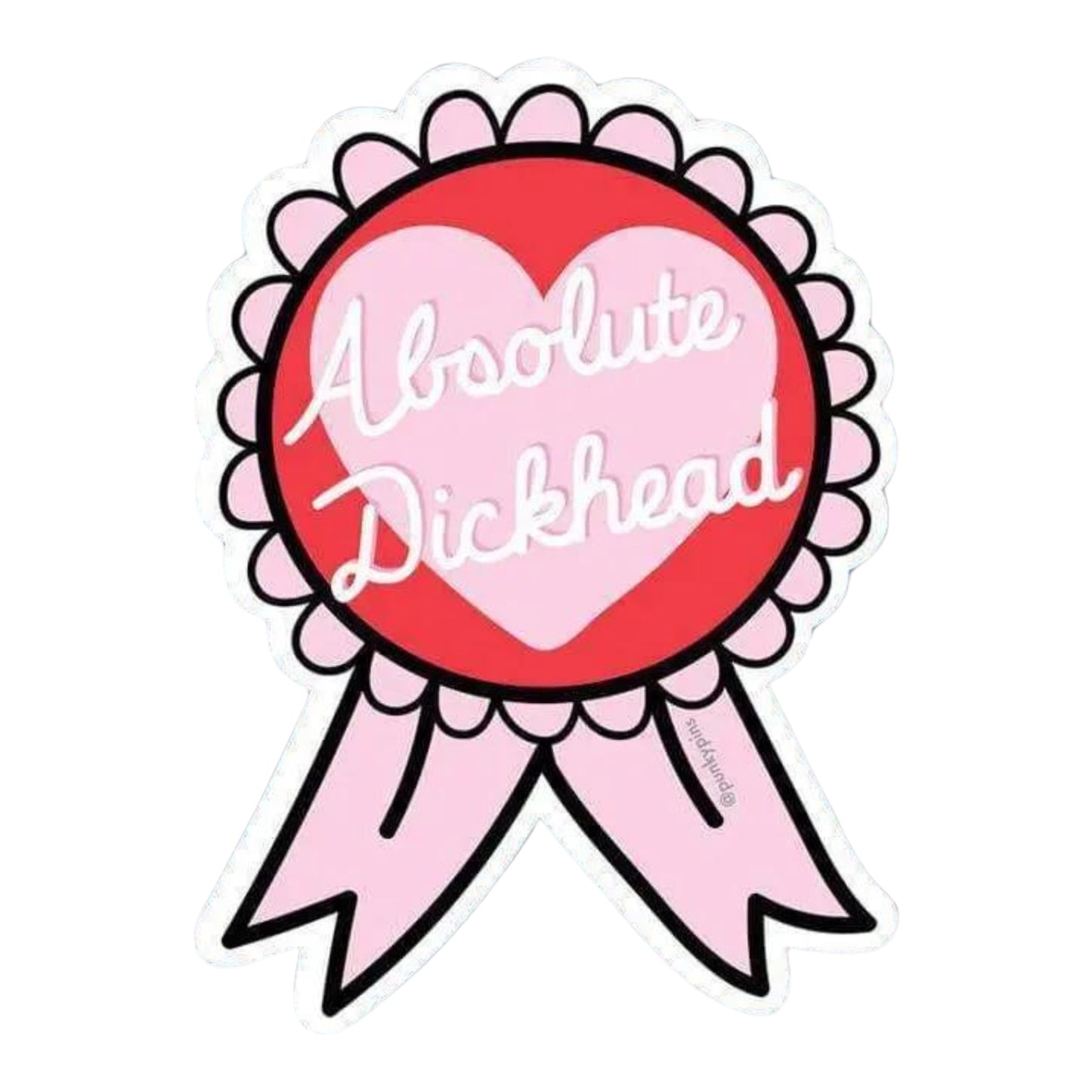 Absolute Dickhead Vinyl Sticker