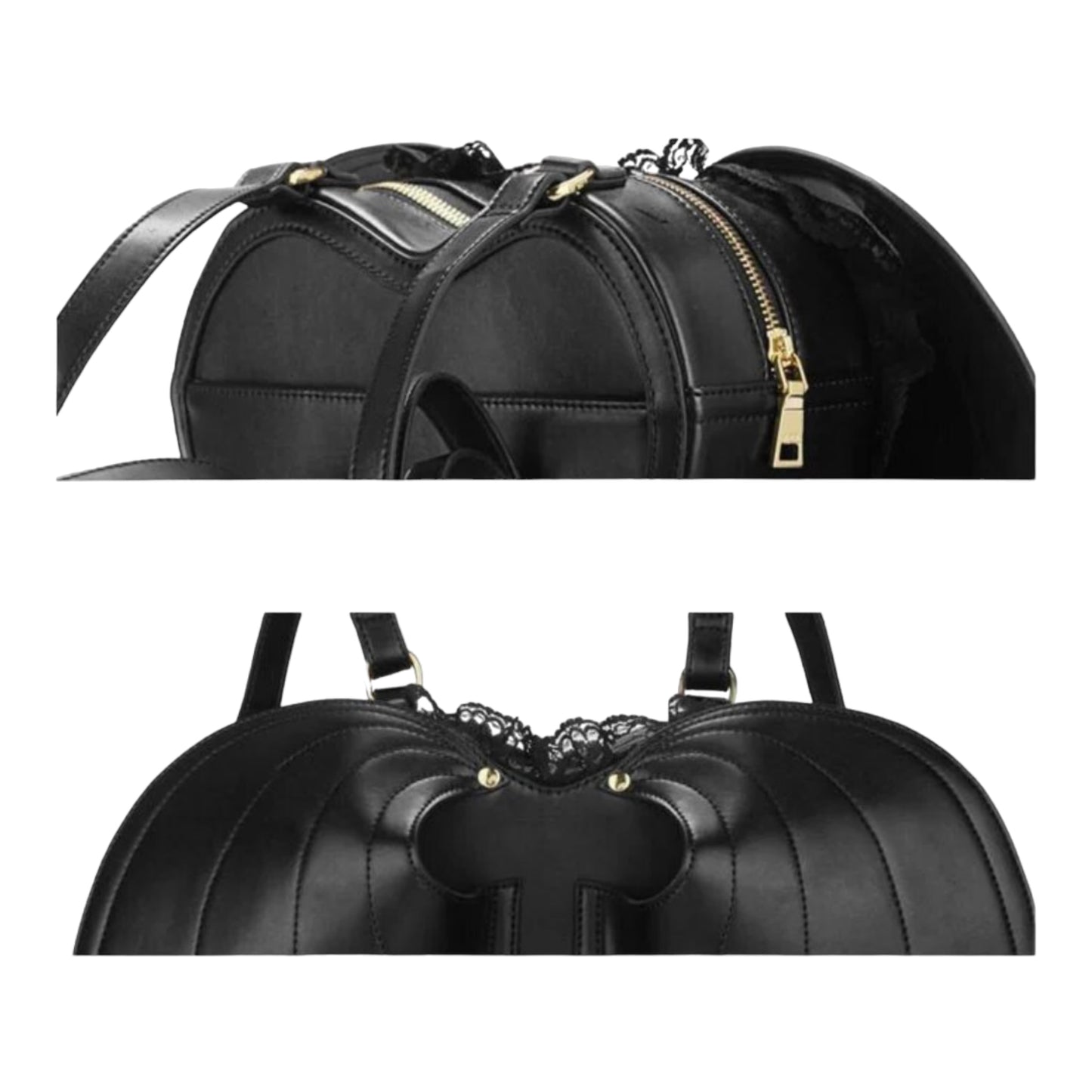 Heart Shape Bat Wing Backpack