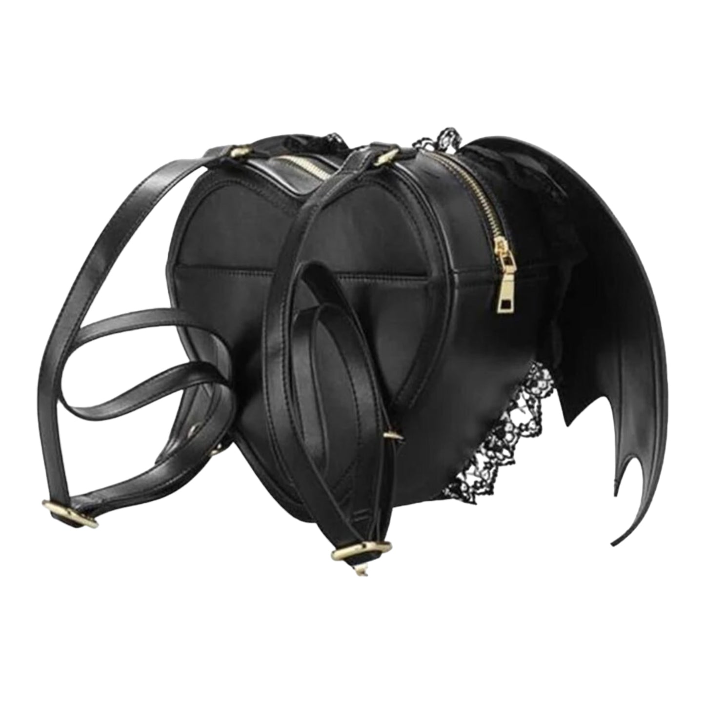 Heart Shape Bat Wing Backpack