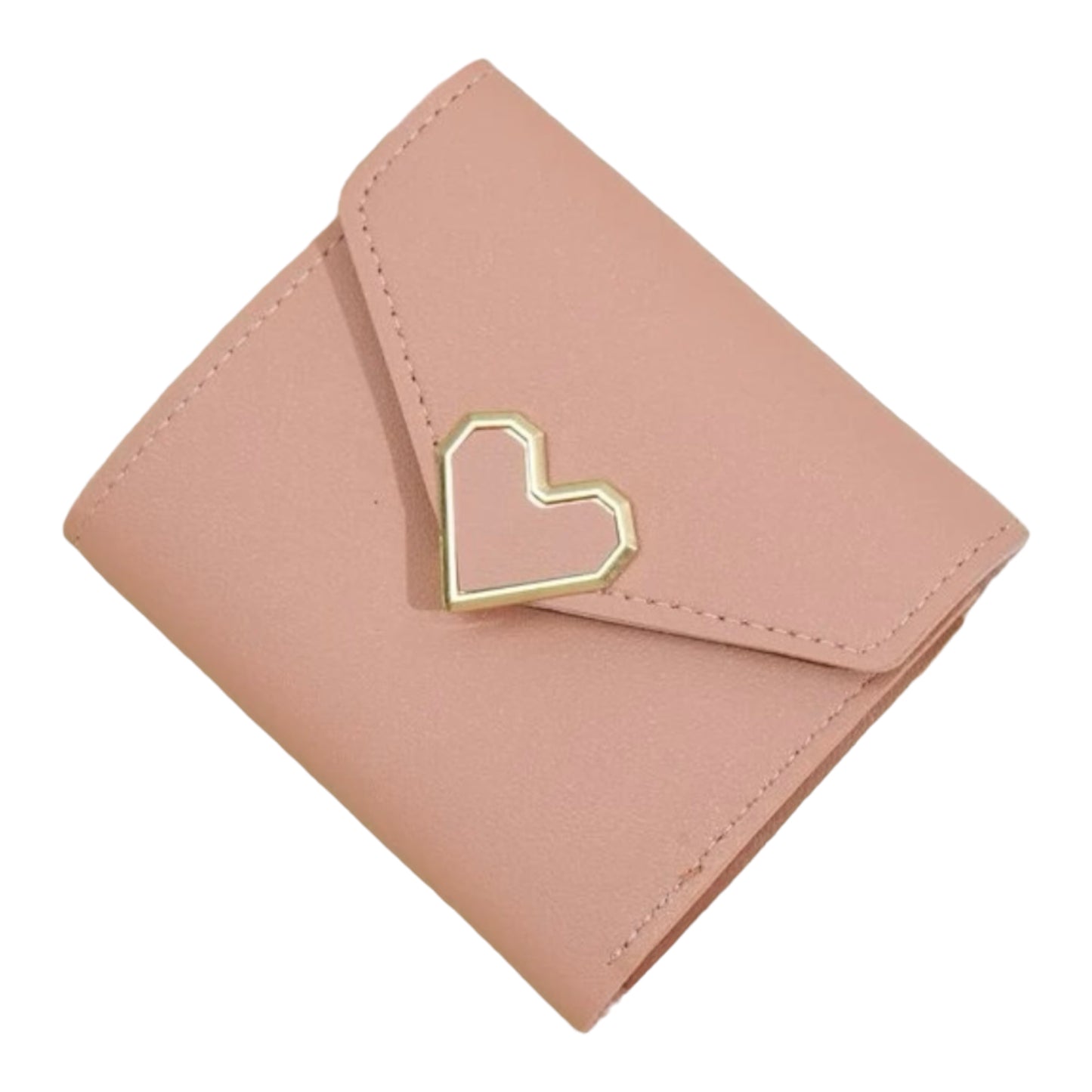 Dusty Pink Trifold or Checkbook Wallet