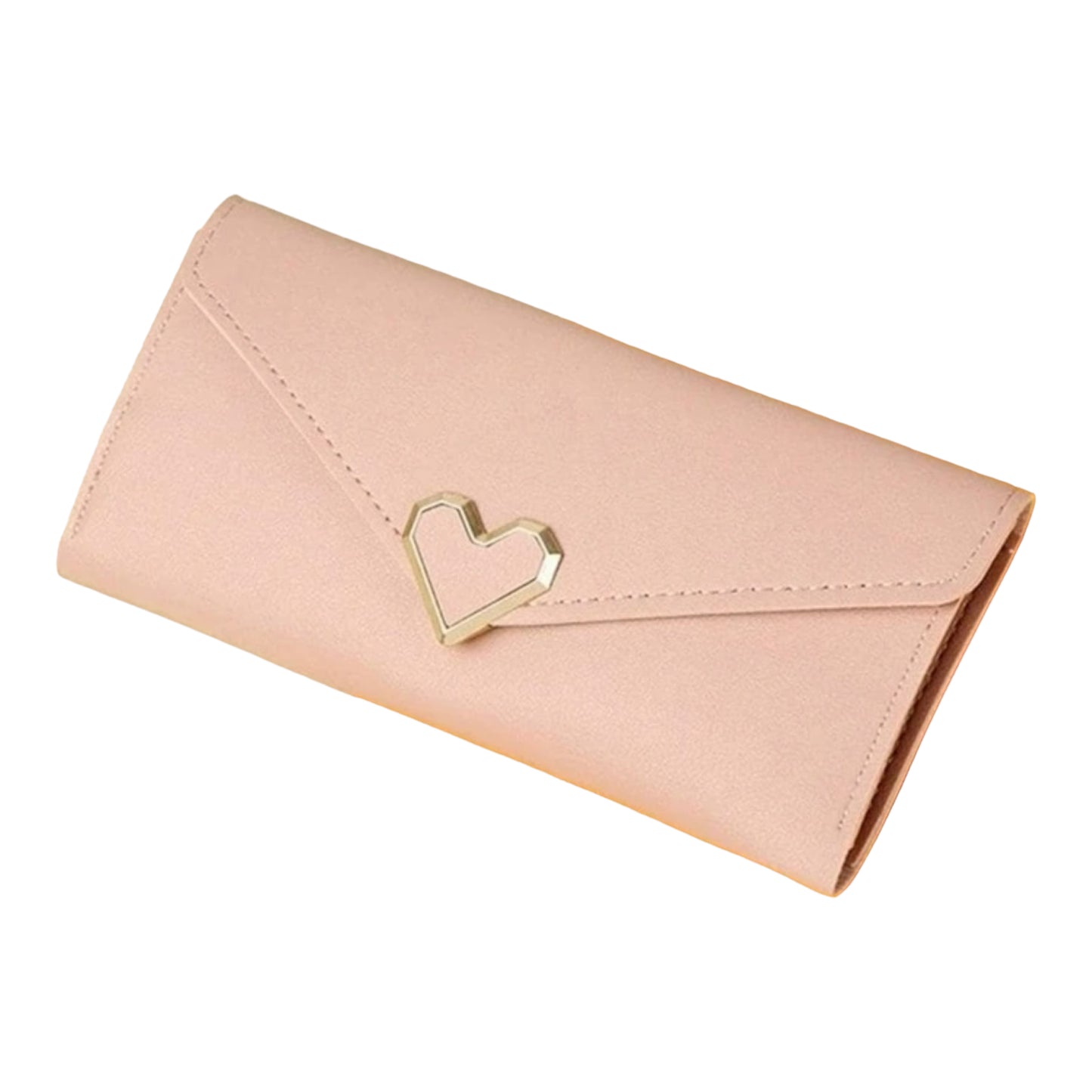 Dusty Pink Trifold or Checkbook Wallet