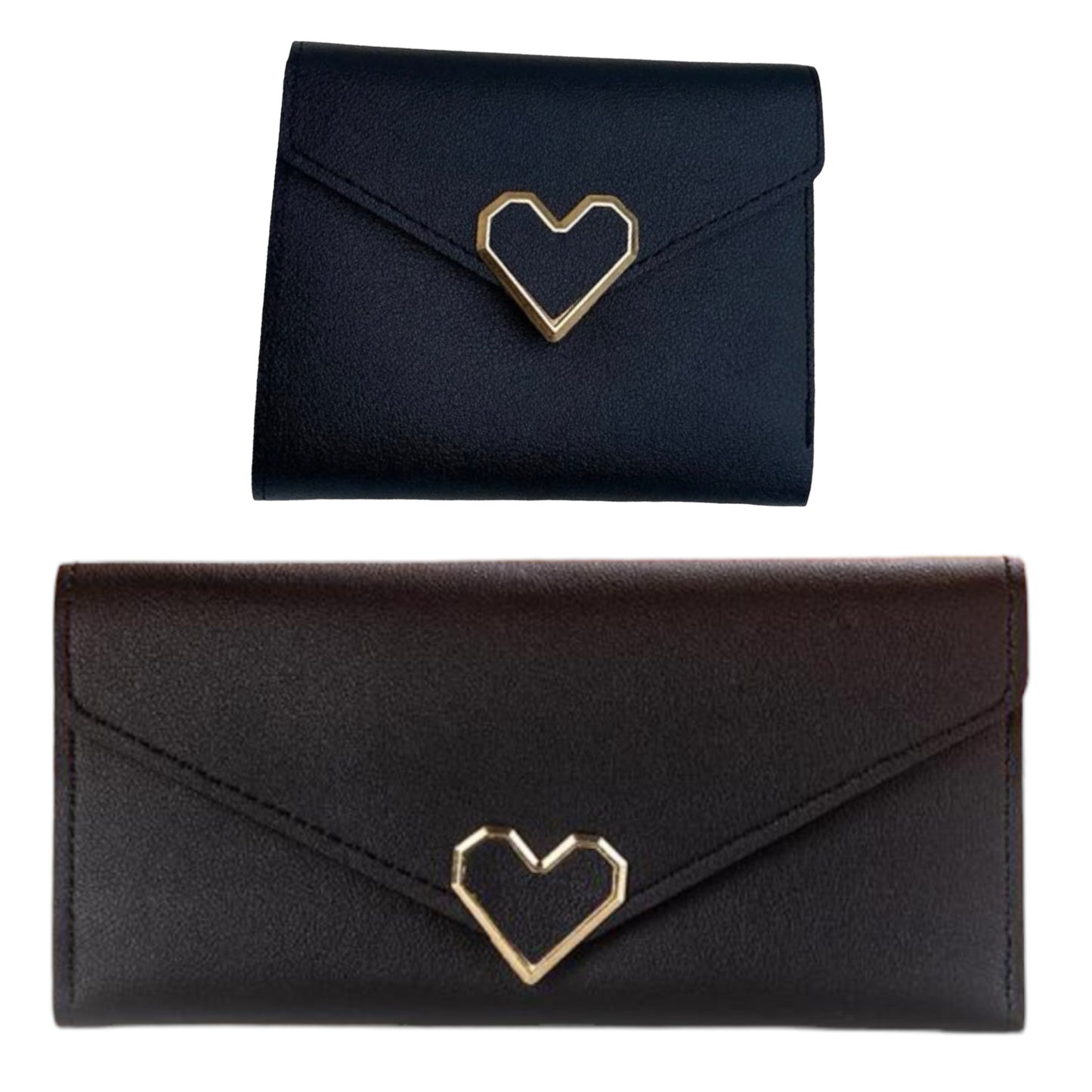 Black Trifold or Checkbook Wallet