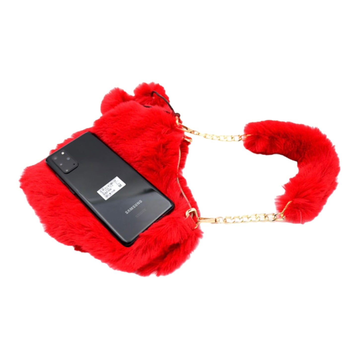 Fur Heart Purse