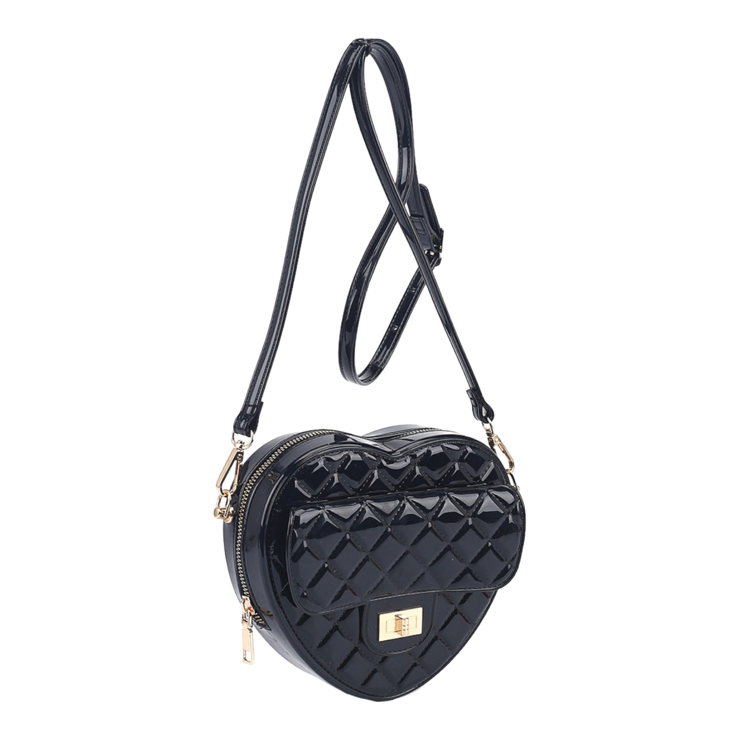 Quilted Jelly Crossbody Bag