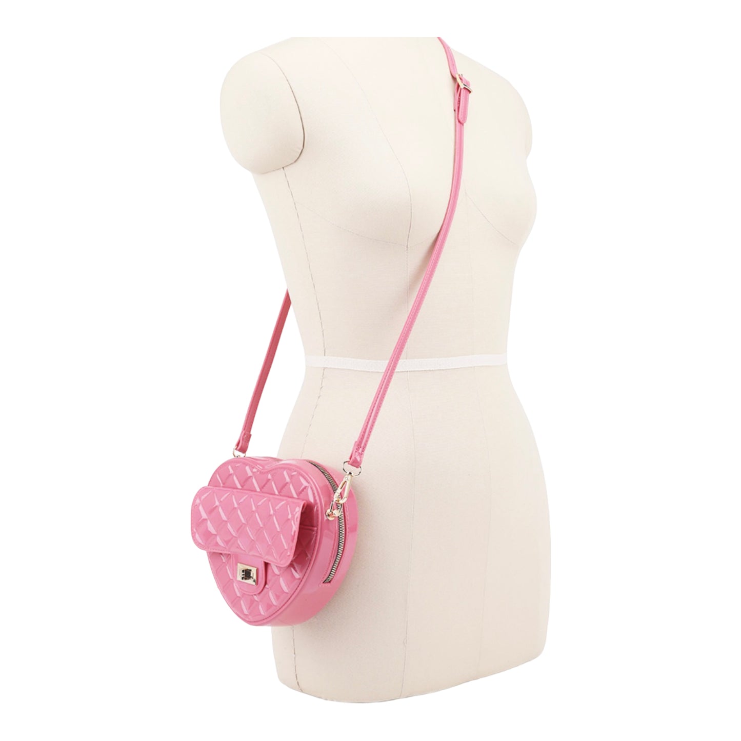 Quilted Jelly Crossbody Bag