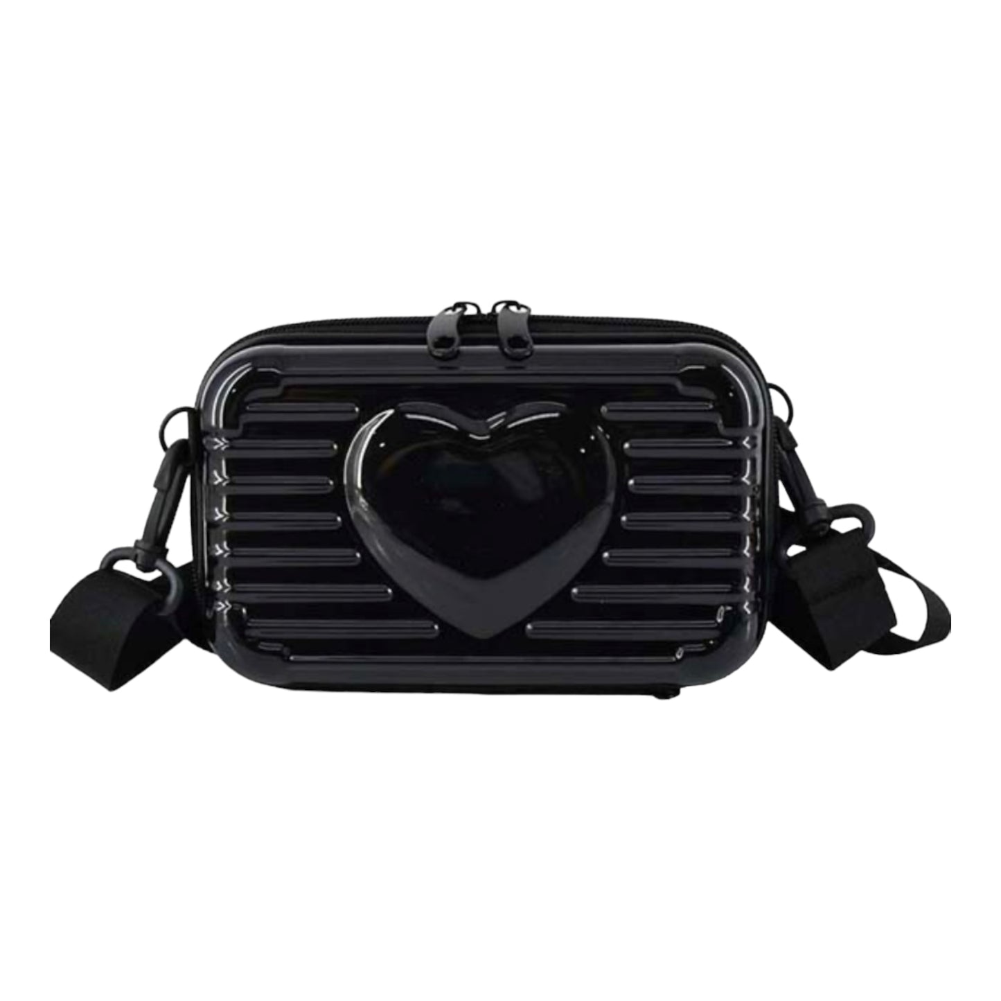 Hard case Heart tcrossbody