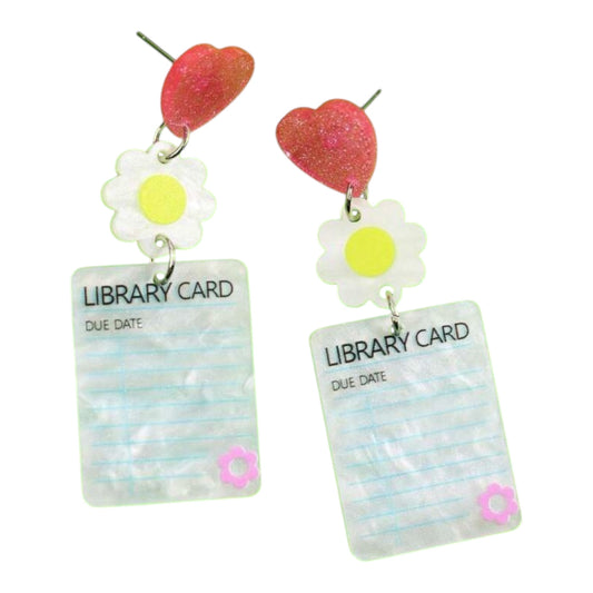 Library lover Earrings