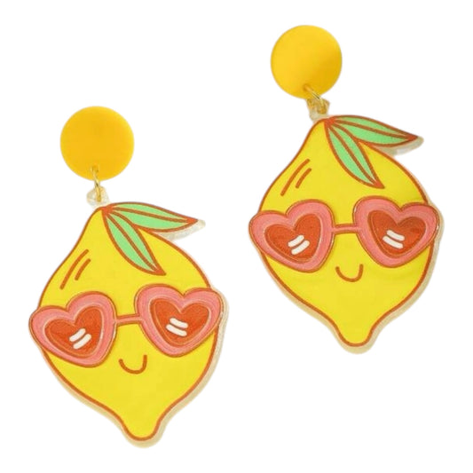 Summer Lemon Earrings