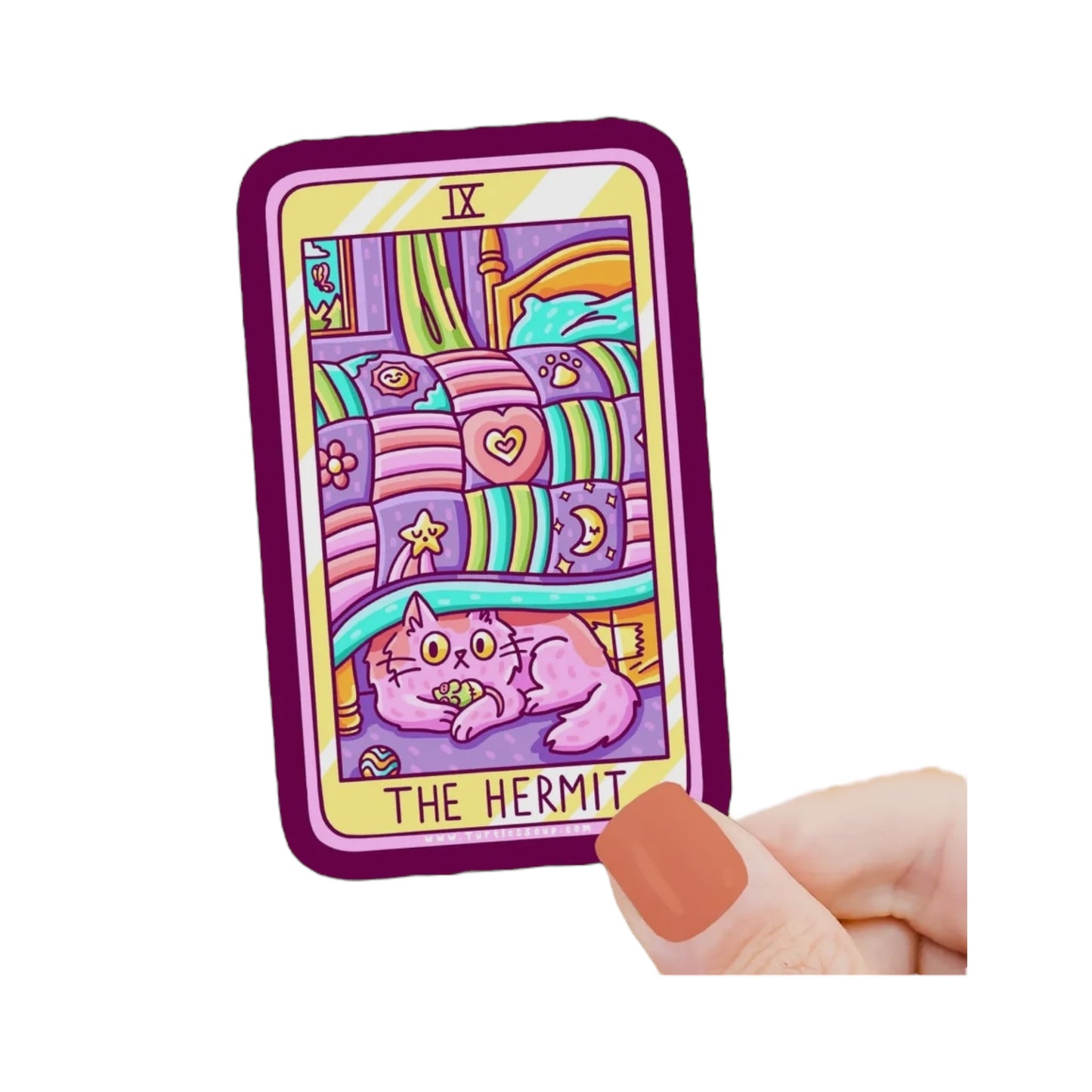The Hermit Vinyl Sticker