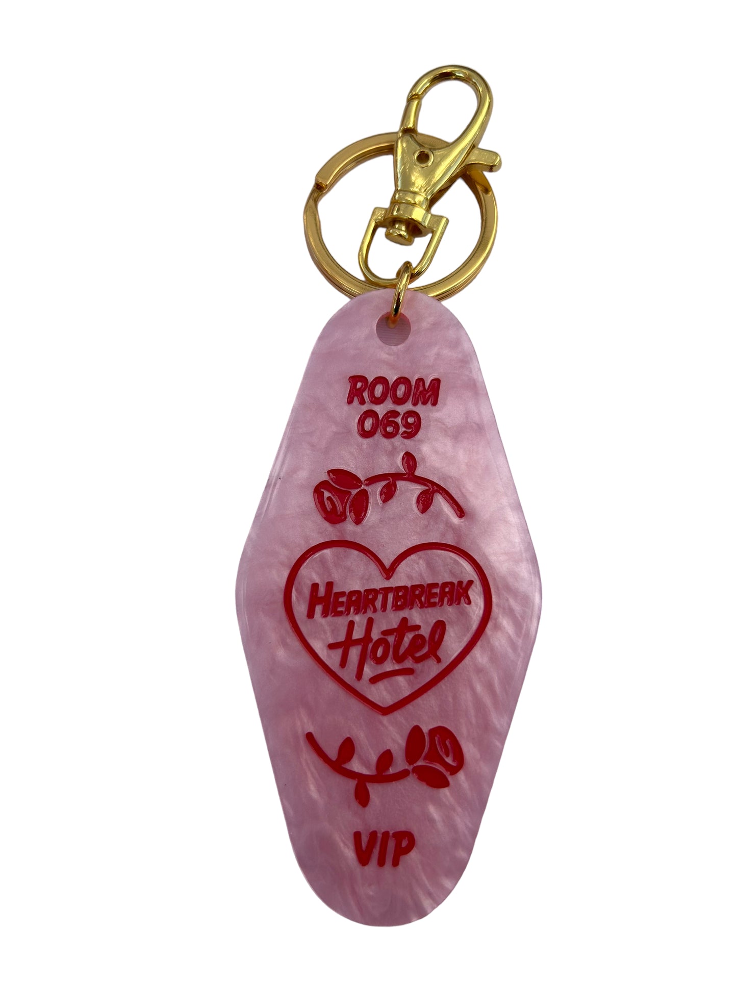 Bobby Pins Heartbreak Hotel Keychain