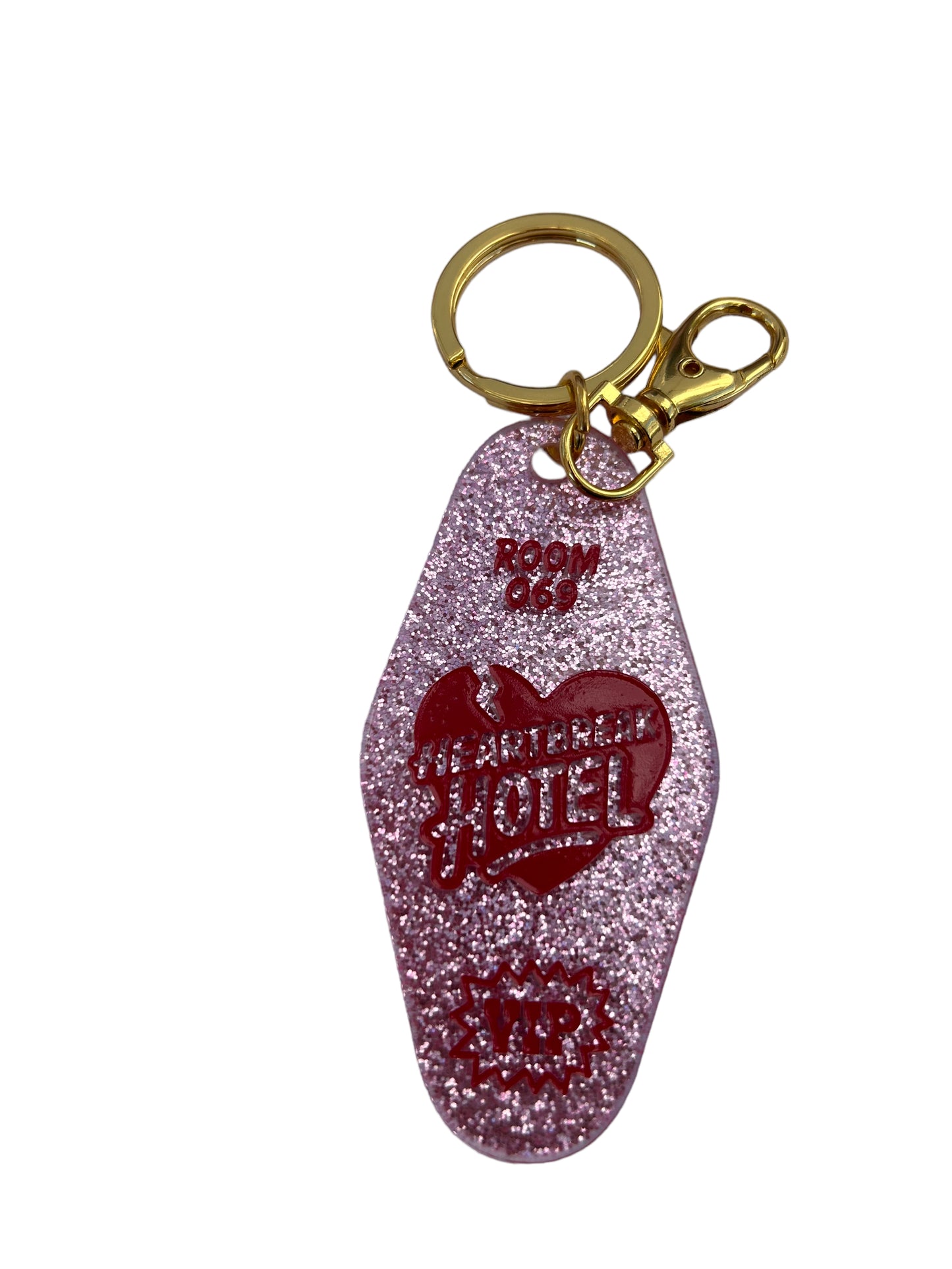 Bobby Pins Heartbreak Hotel Keychain