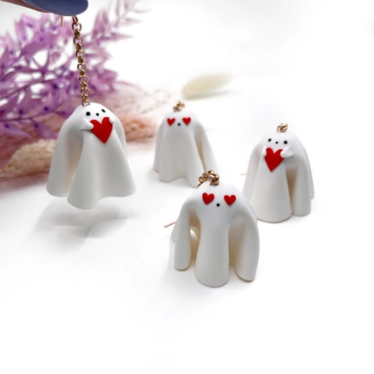 Ghosties In Love Earrings