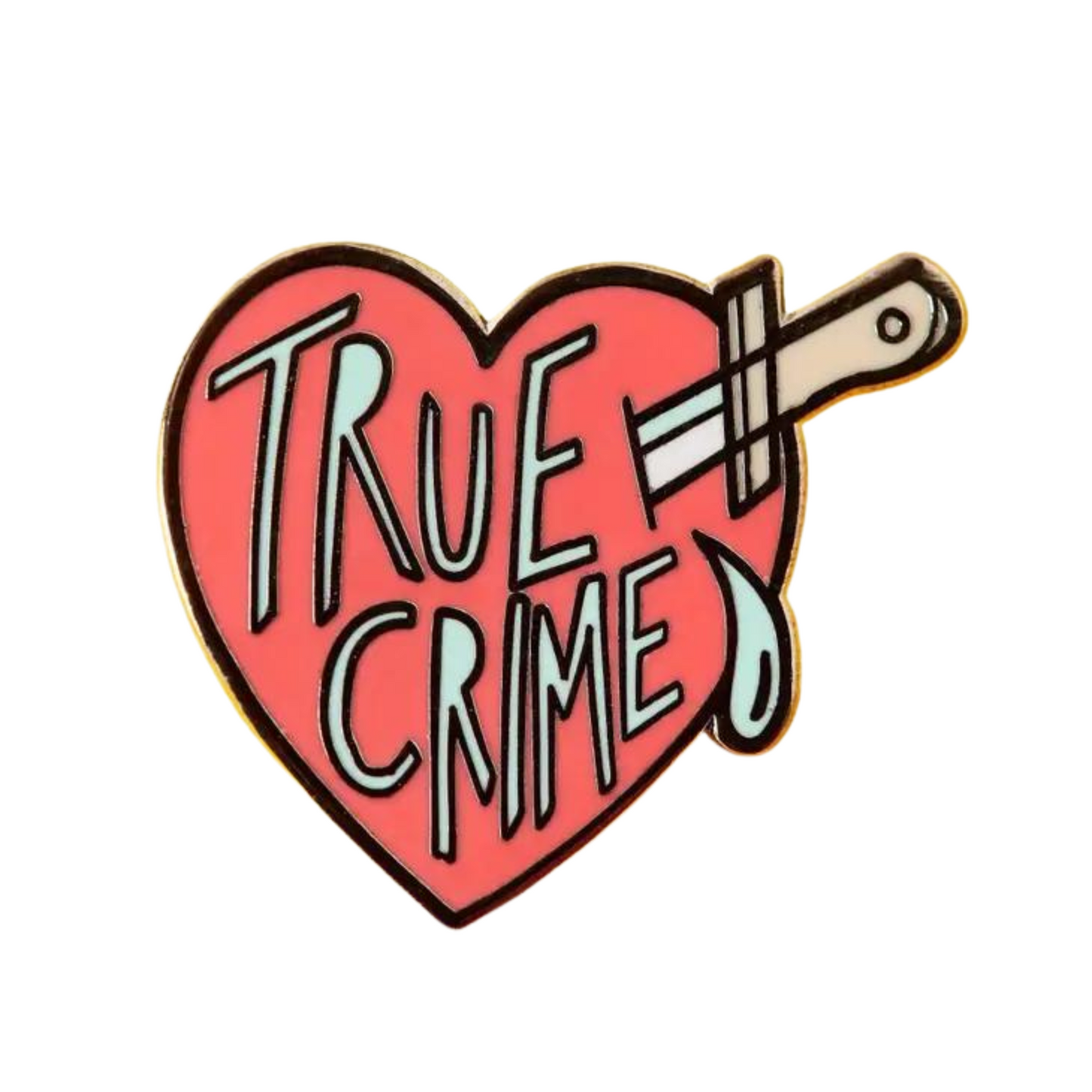 True Crime Enamel Pin