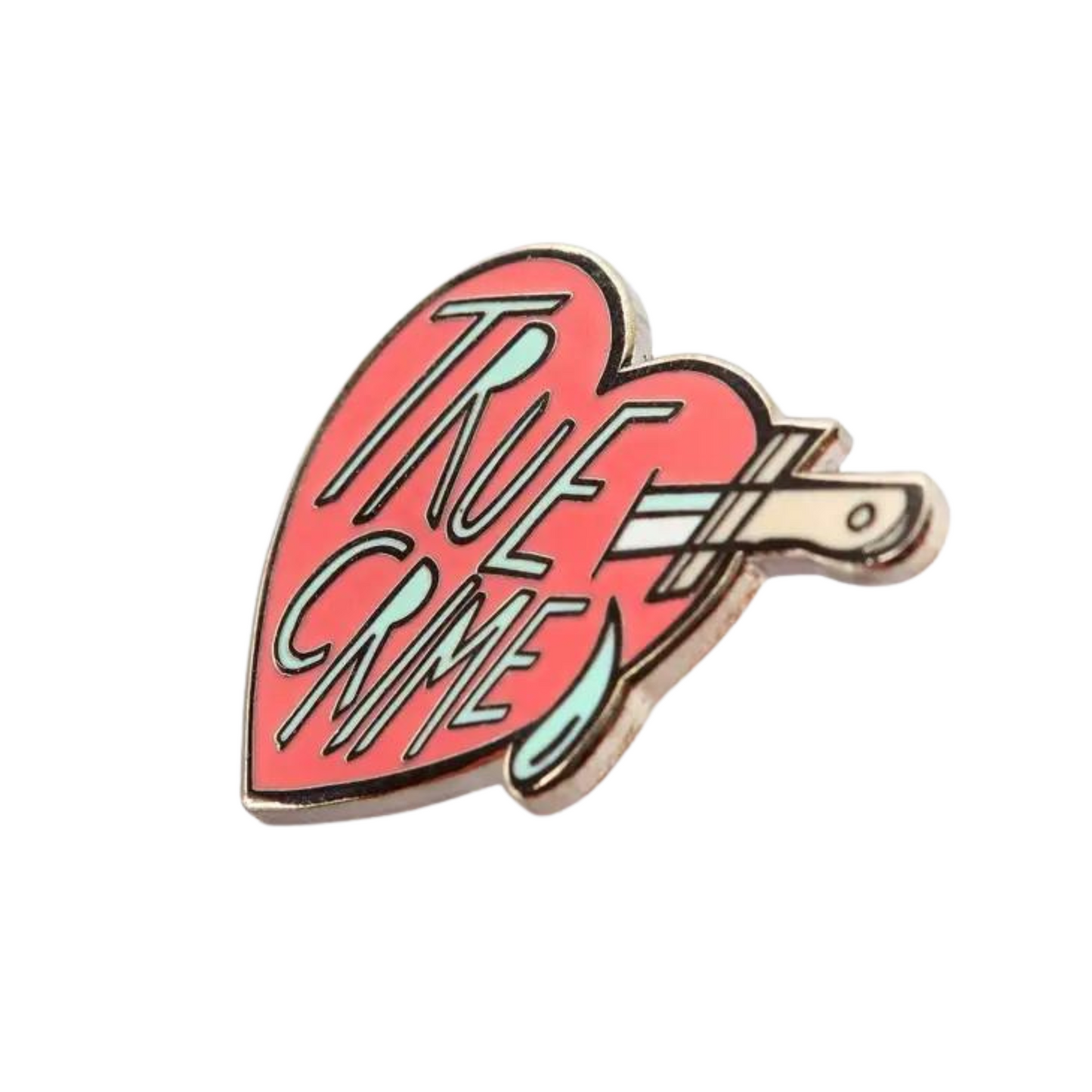 True Crime Enamel Pin