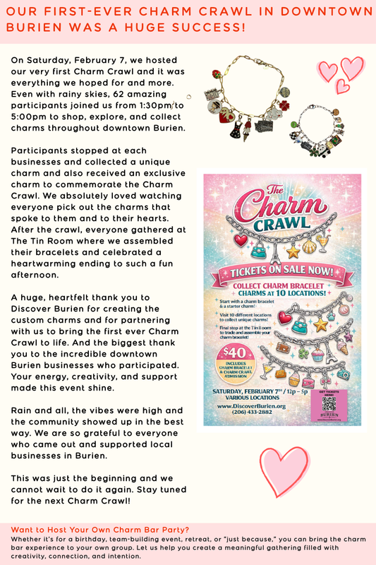 Burien's First Ever Charm Crawl!