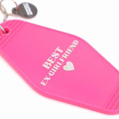 Best Ex Girlfriend Motel Keychain