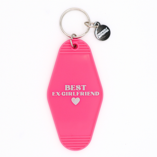 Best Ex Girlfriend Motel Keychain