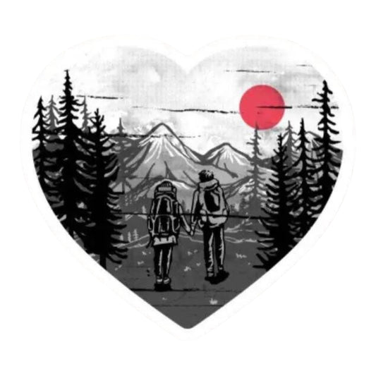 Wandering Heart Vinyl Sticker