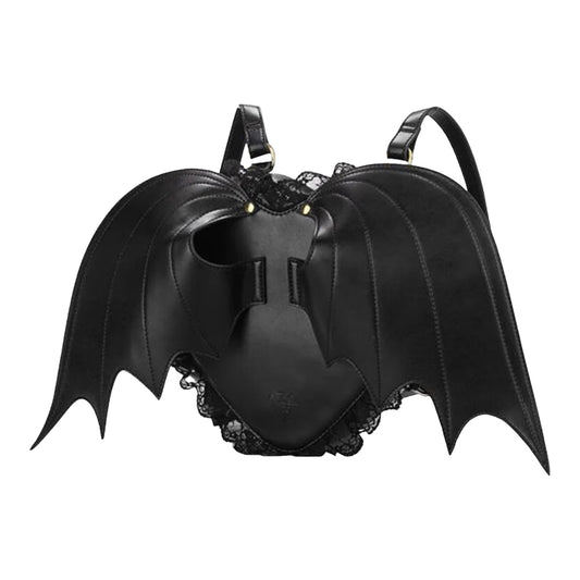 Heart Shape Bat Wing Backpack