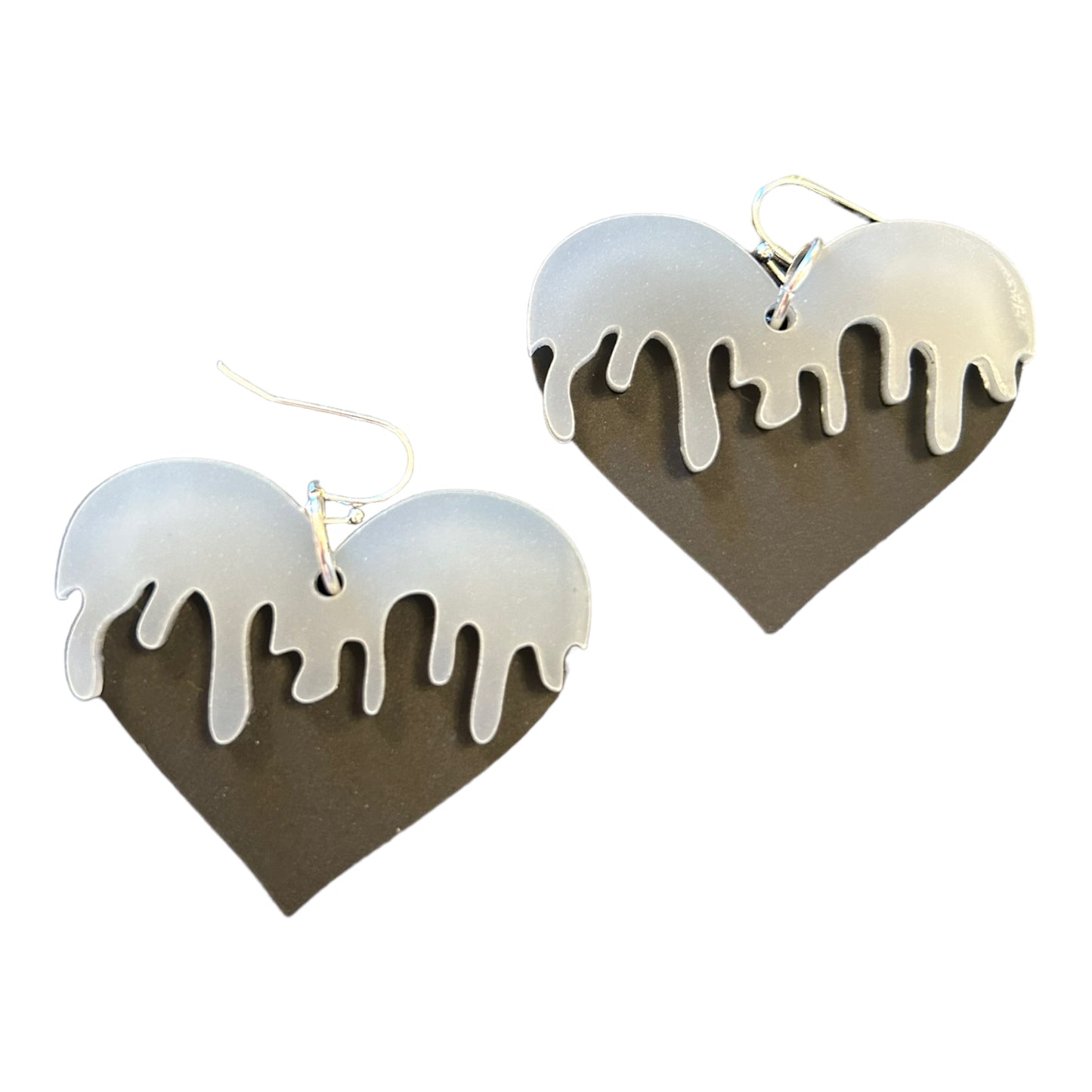 Dripping Heart Earring