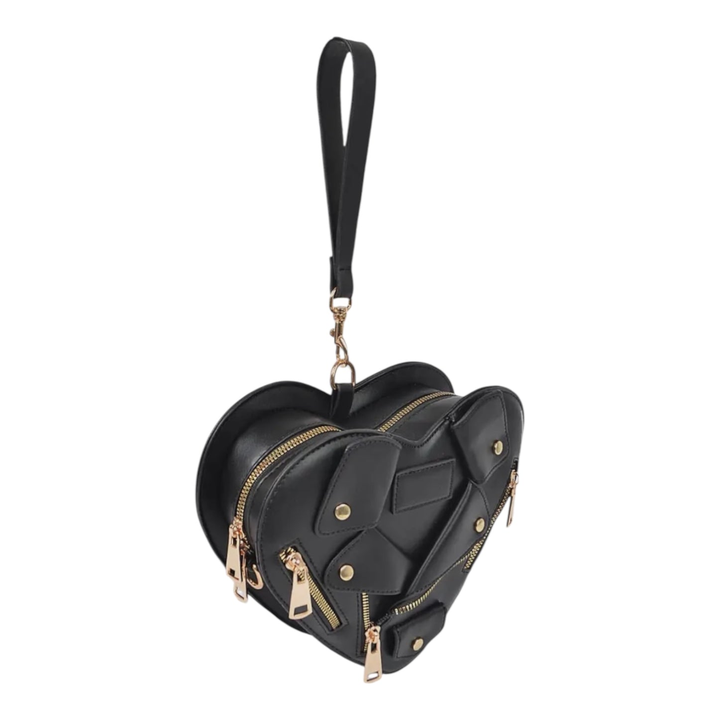 Heart Shape Jacket Crossbody Bag