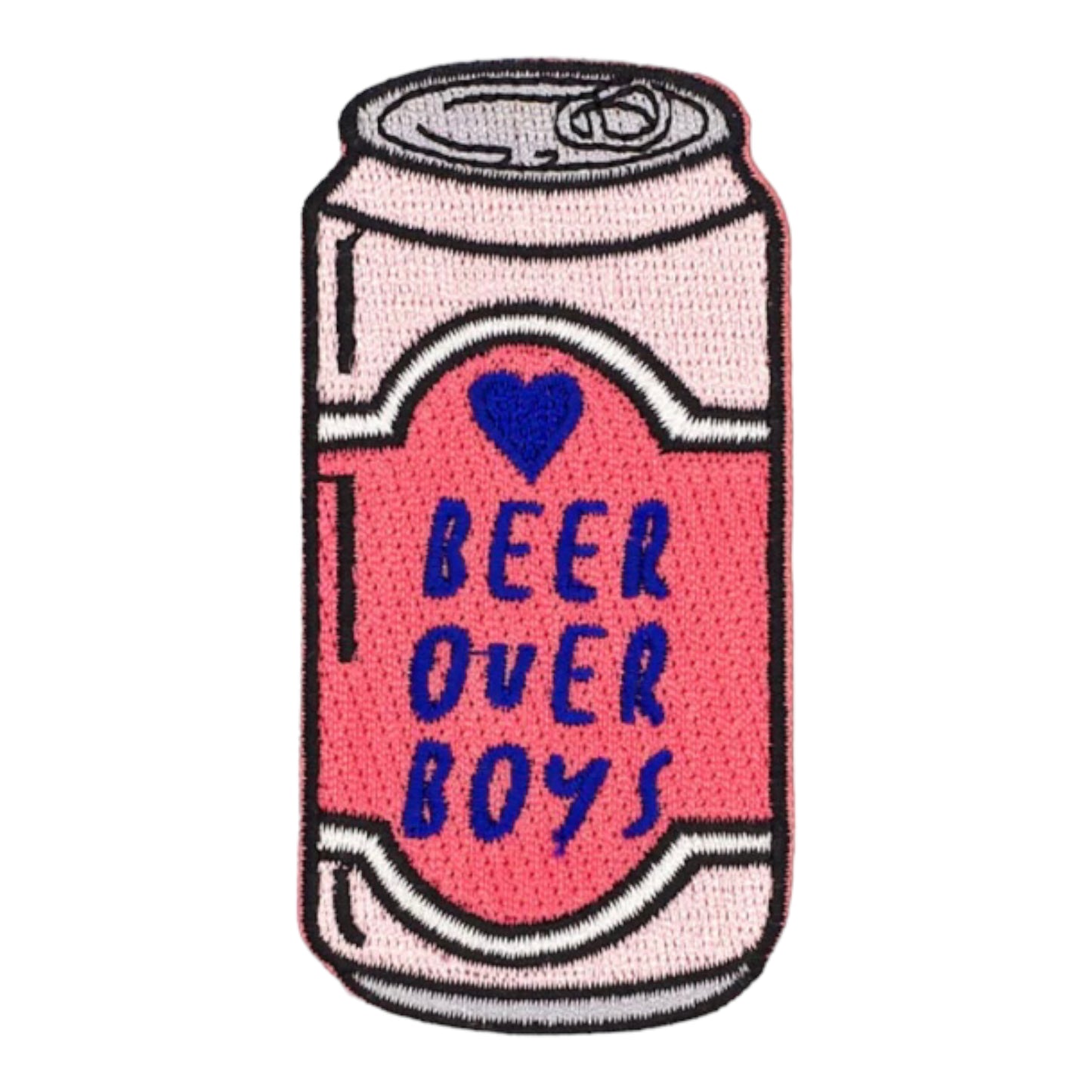 Beer Over Boys Iron on Patch