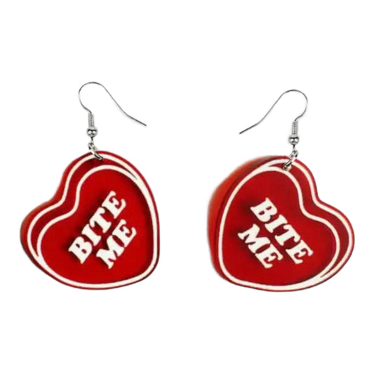 Bite Me Dangle Earrings