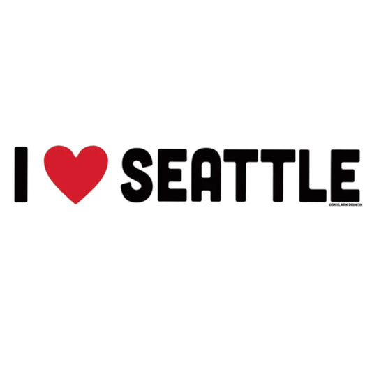 I ❤️ Seattle vinyl sticker
