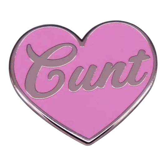 Cunt Enamel Pin