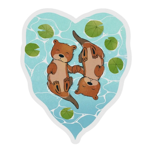 Otter Vinyl sticker