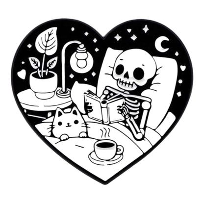 Heart-O-Ween Enamel Pins