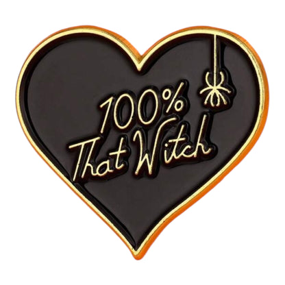 Heart-O-Ween Enamel Pins