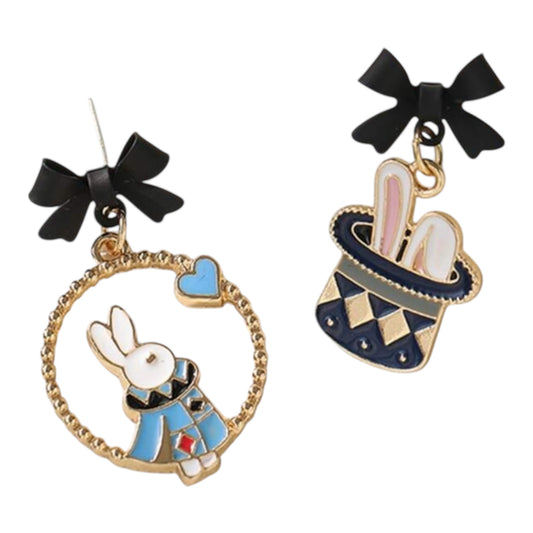White Rabbit earrings