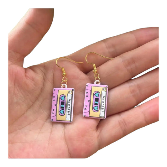 Best of the 90’s mix tape earrings