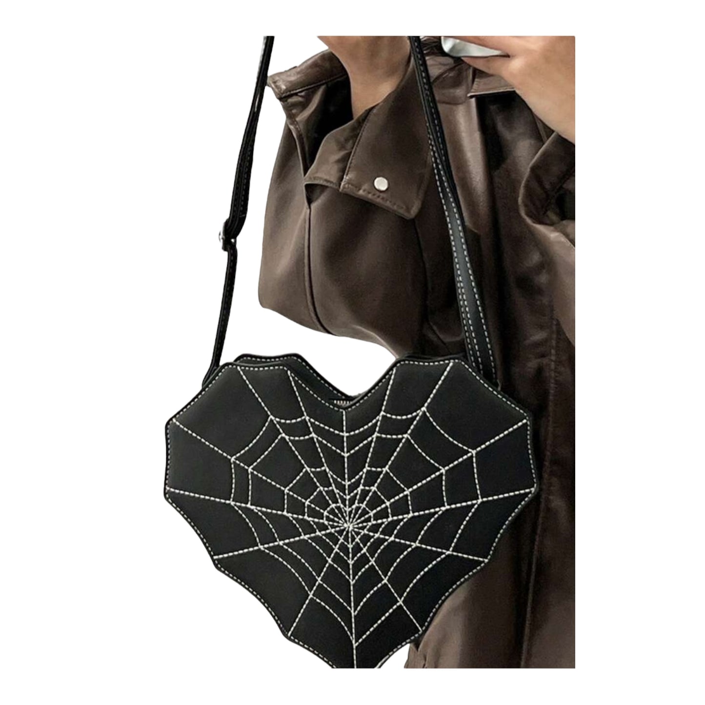 Cobweb Backpack Crossbody Handbag Purse