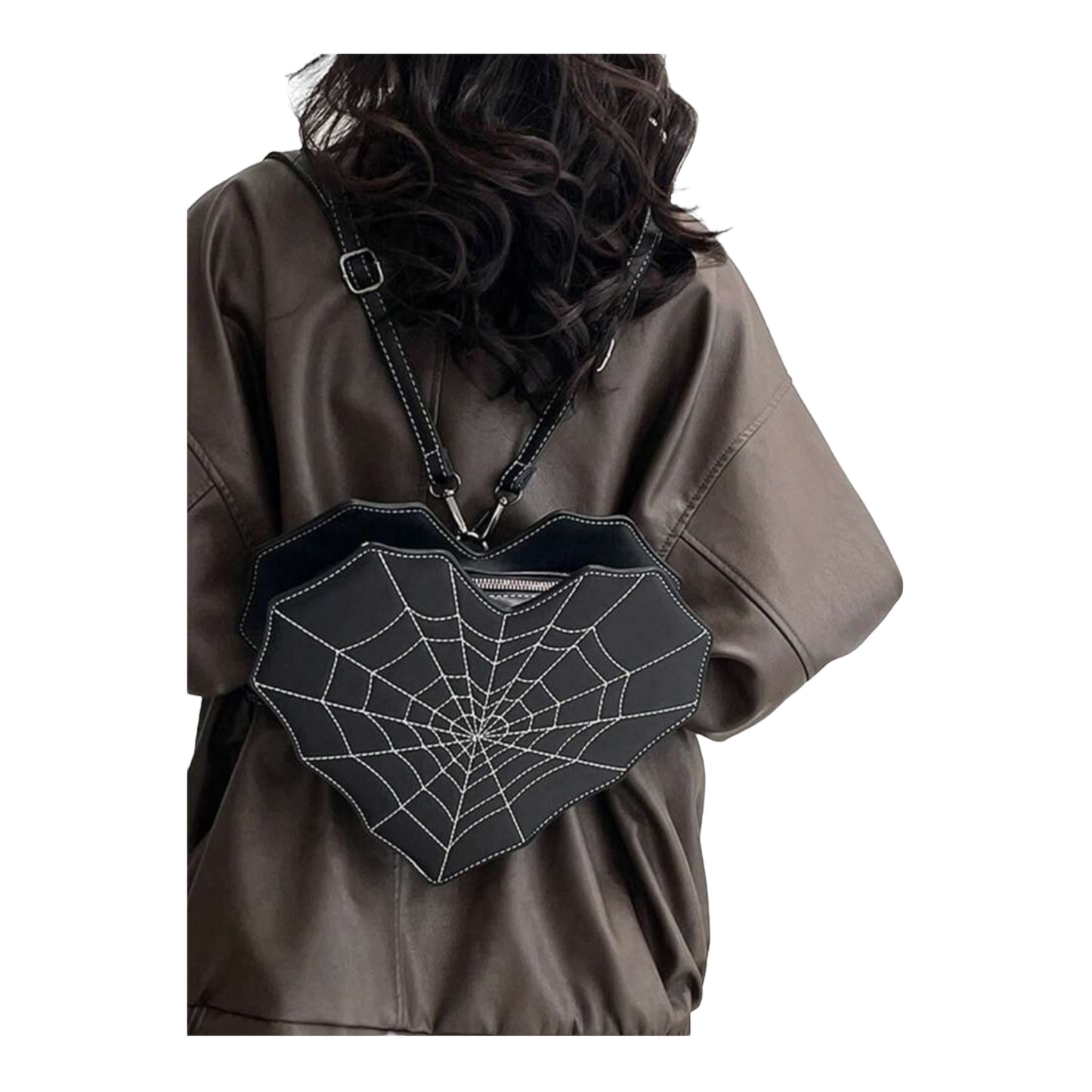Cobweb Backpack Crossbody Handbag Purse