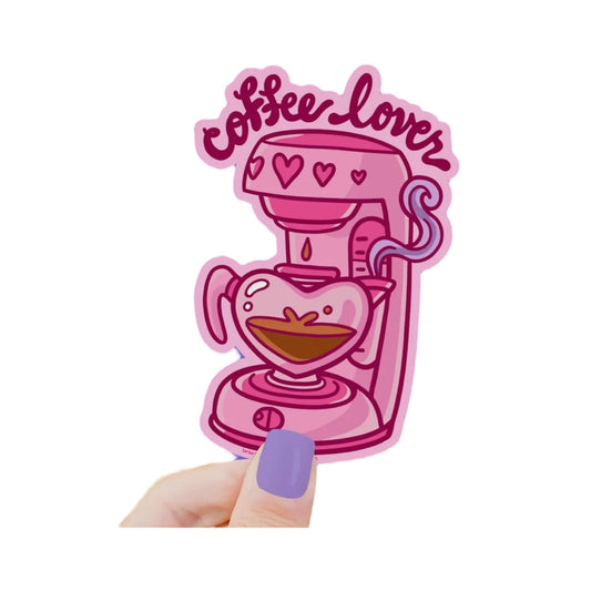Coffee Lover Vinyl Sticker