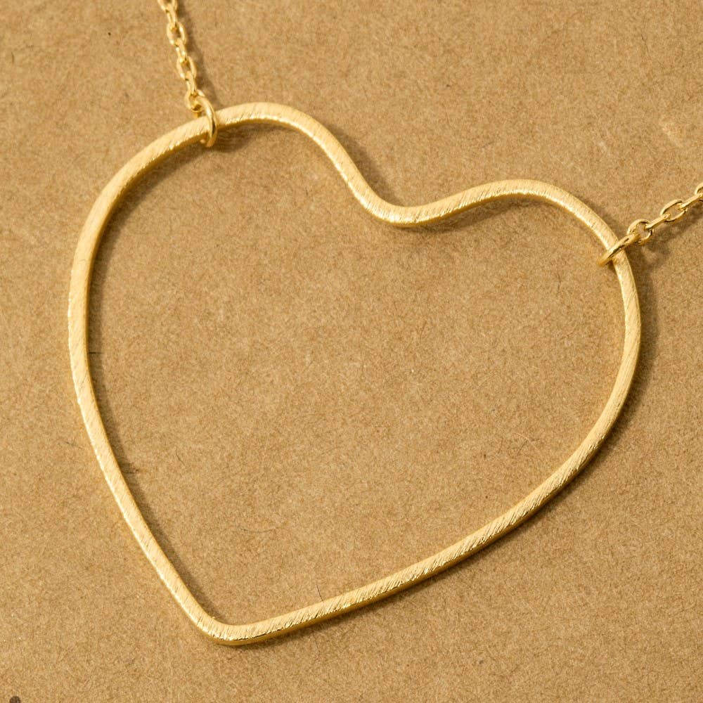 Heart Cutout Necklace