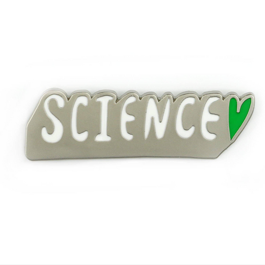 Science enamel pin