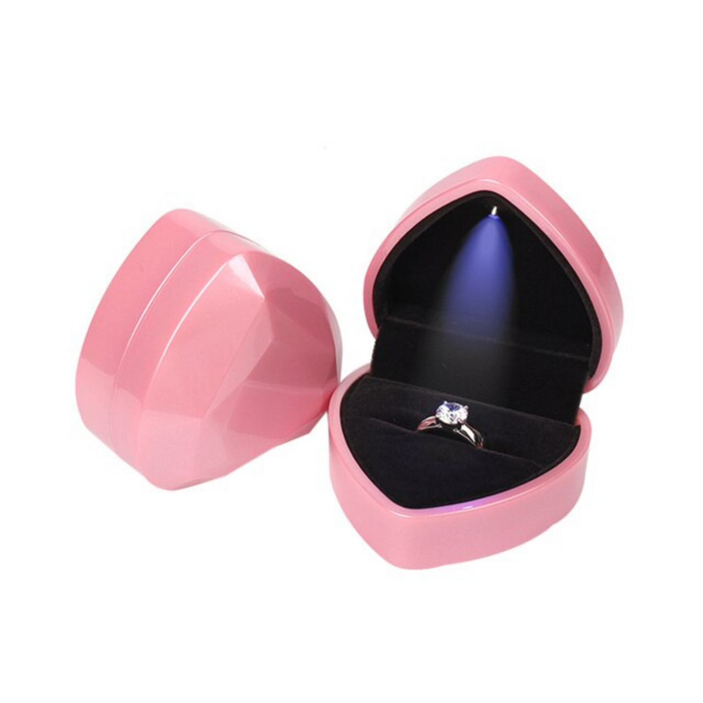 Light up Heart Jewelry Boxes